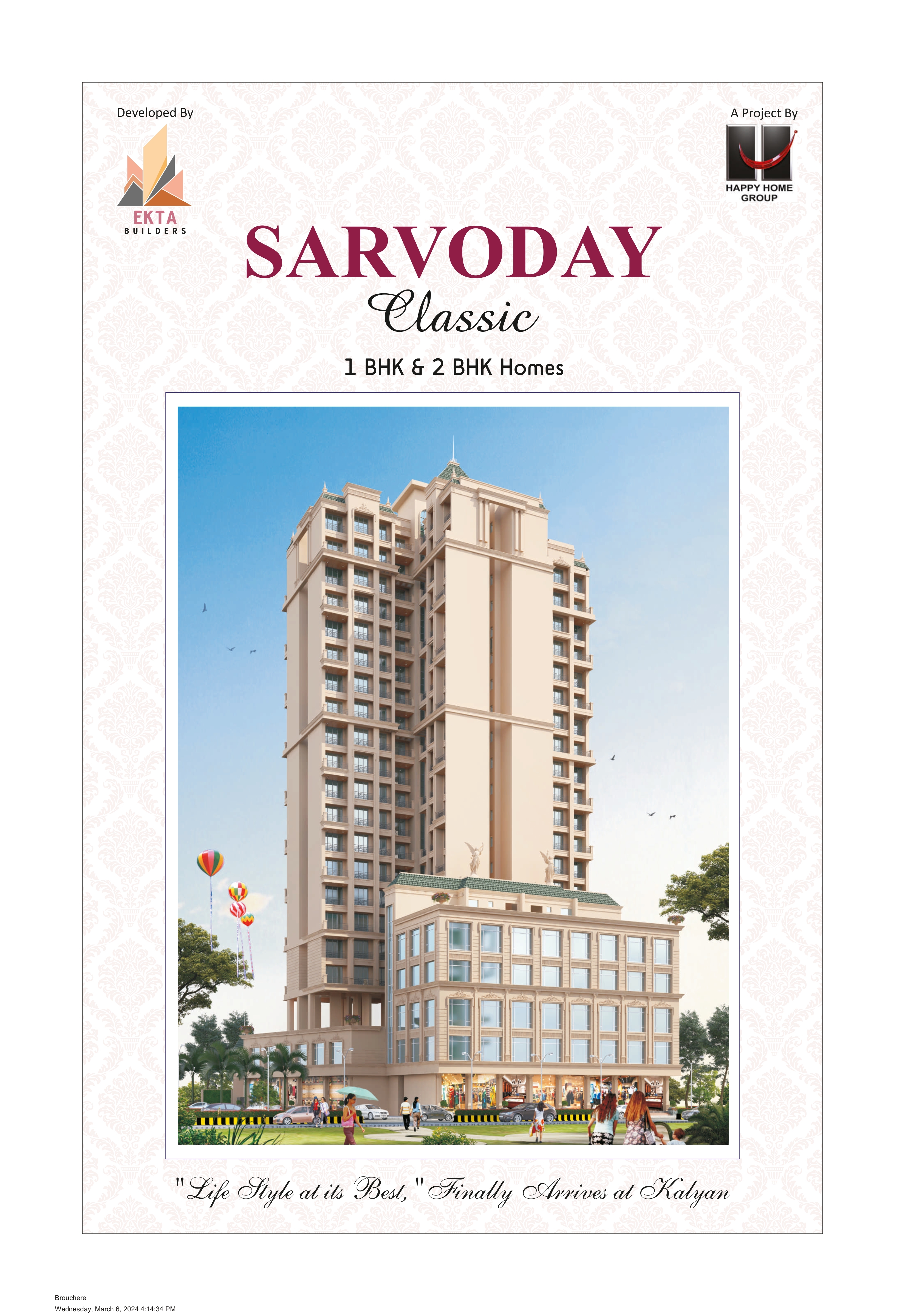 Sarvoday Classic Brochure - Page 1